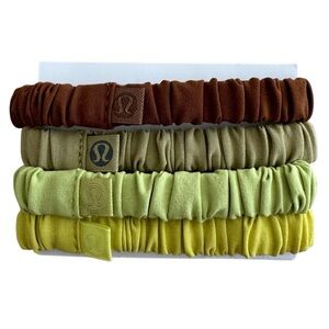 Lululemon Skinny Scrunchie 4 Pack